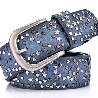 Star studded clearance belt