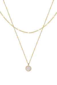 FMN192 Pendant 2 Chain Gold Plated