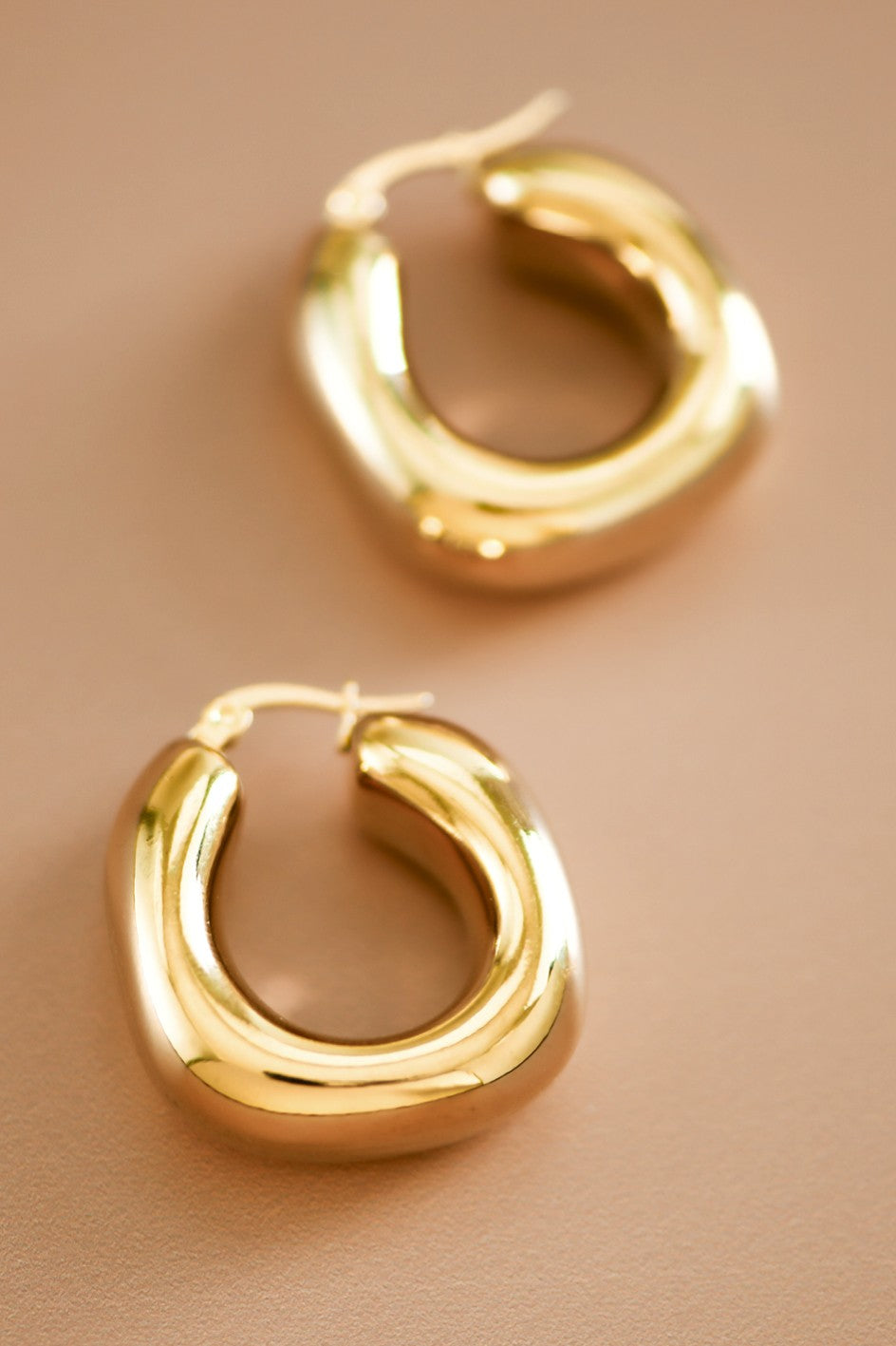 FME344 Gold Plated Hoop