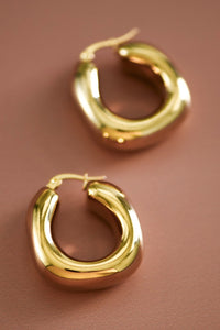 FME344 Gold Plated Hoop