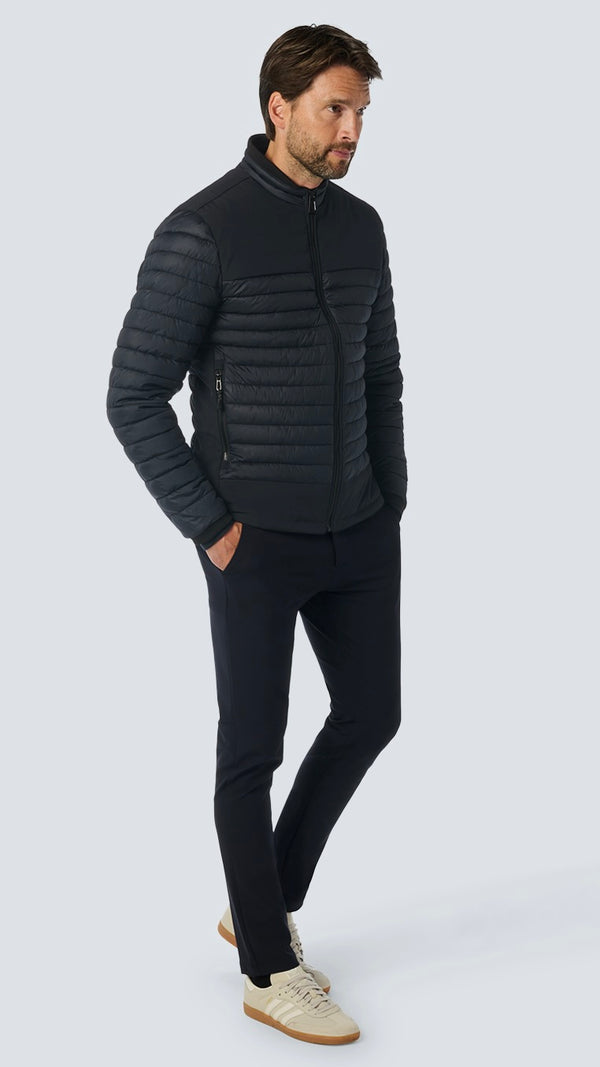 No Excess Short Fit Padded Jacket Night