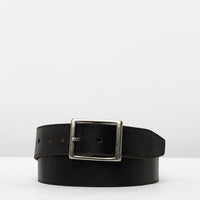 Two Face Reversible Leather Belt Black Tan