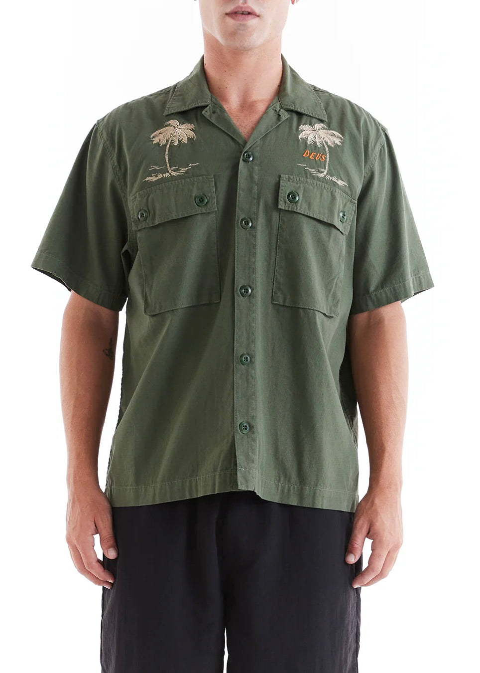 Stranded Fatigue Shirt Pine