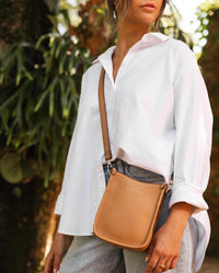 Parker Phone Crossbody Bag Caramel