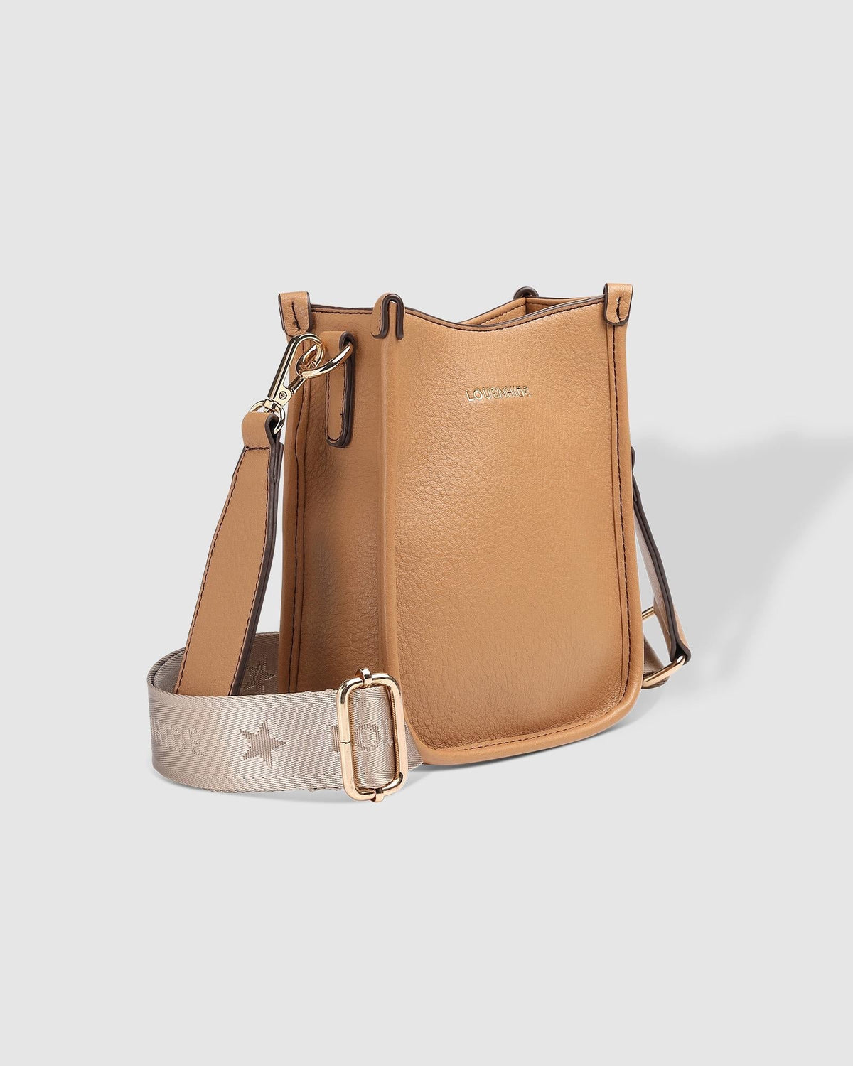 Parker Phone Crossbody Bag Caramel