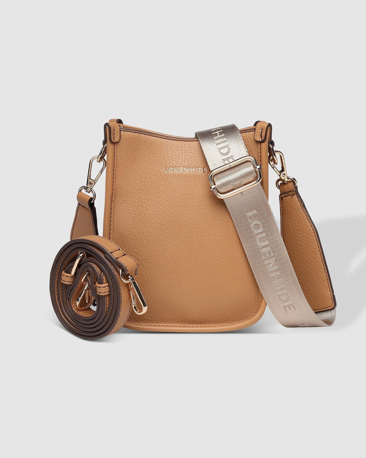 Parker Phone Crossbody Bag Caramel