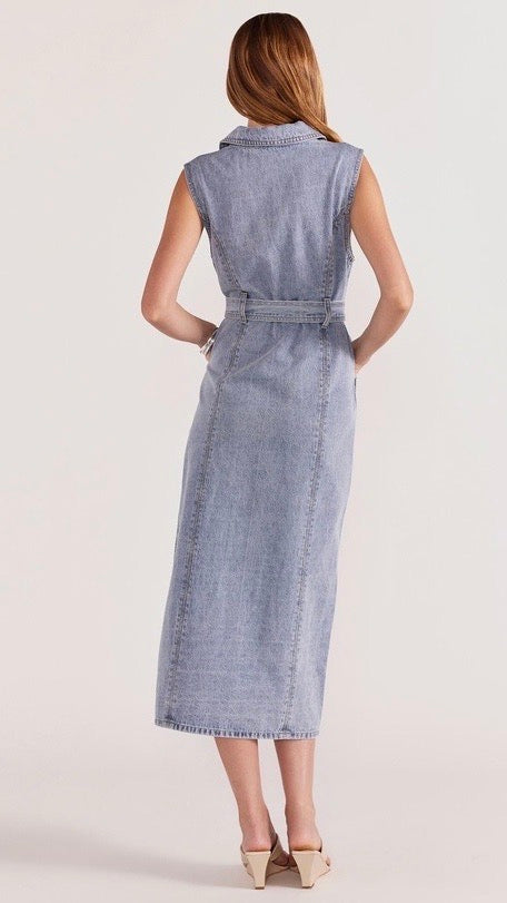 Calla Denim Midi Dress