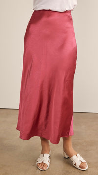 Sarah Satin Skirt