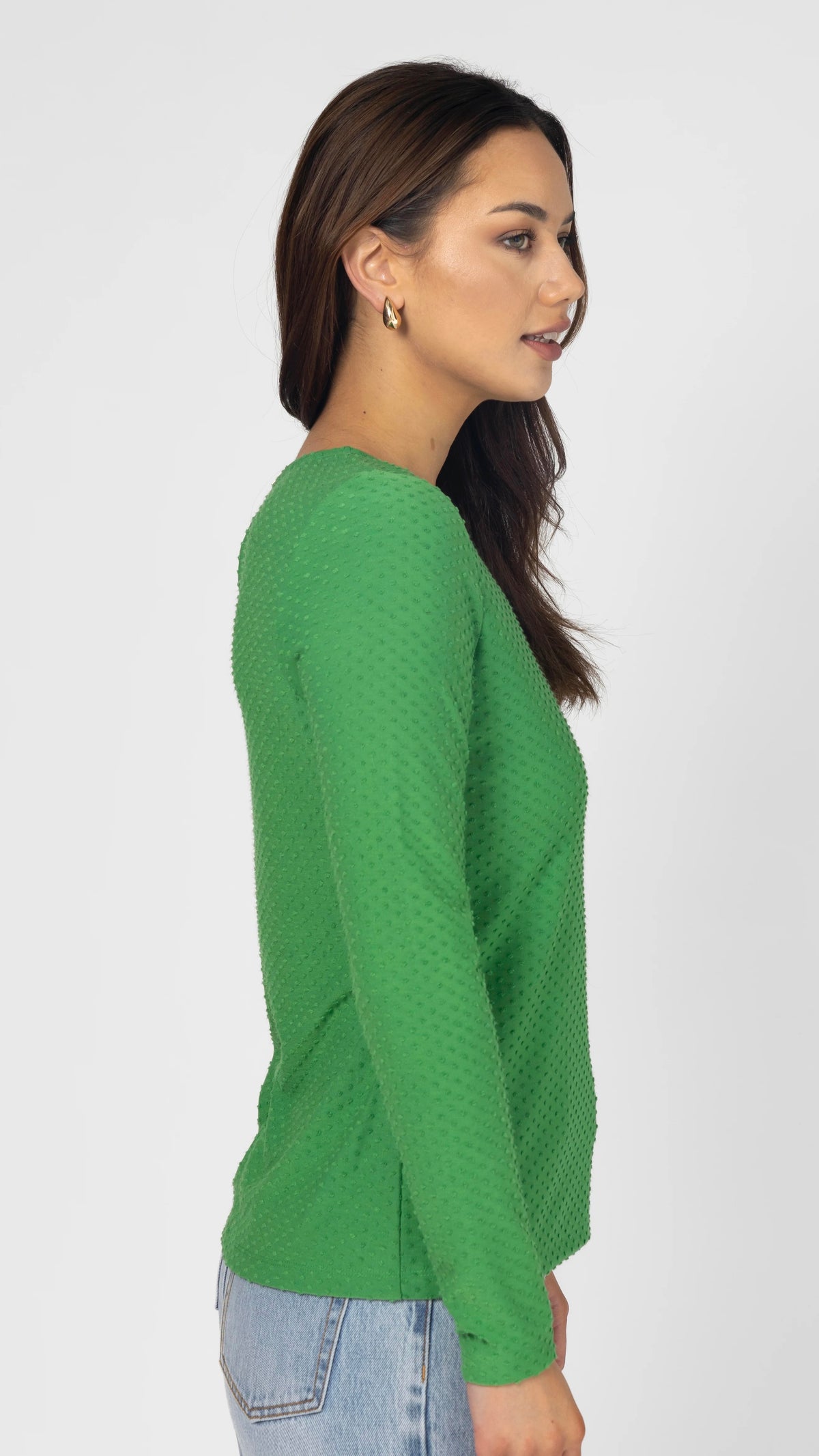 Holiday Top Emerald