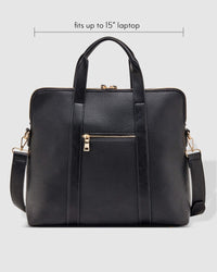 Rhodes Laptop Bag Black