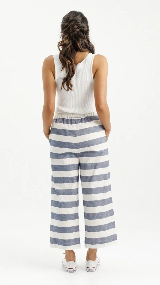 Zoe Pants Beach Stripe