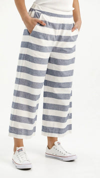 Zoe Pants Beach Stripe