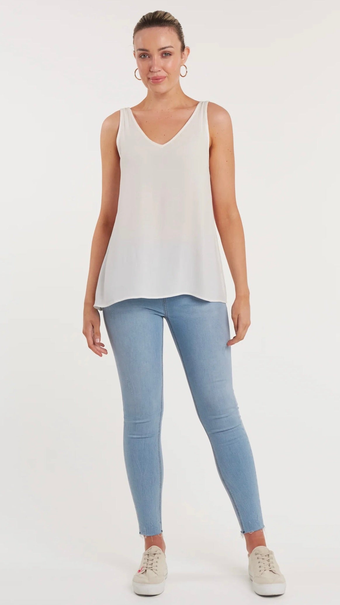 Basic Tank Ivory