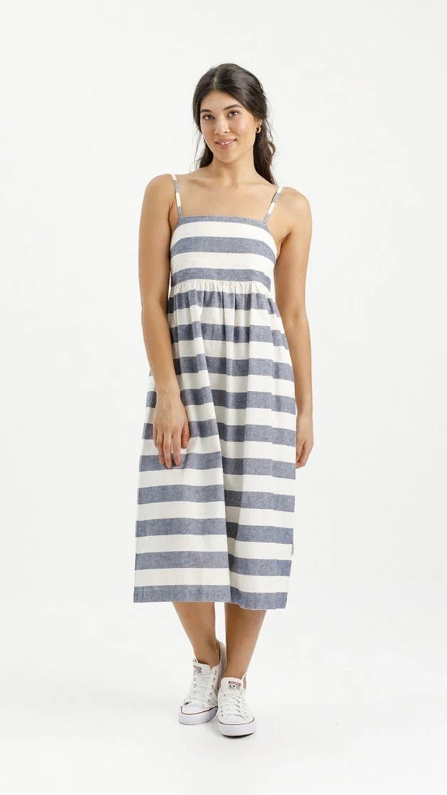 Riley Dress Beach Stripe