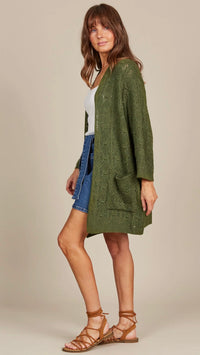 Sylvie Cardigan Olive