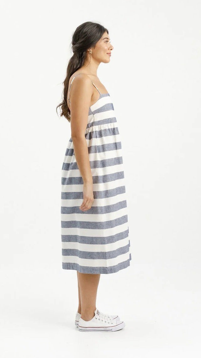 Riley Dress Beach Stripe