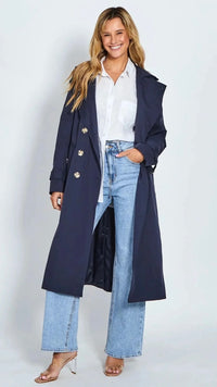 Trench Coat Navy