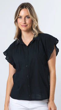 Heather Blouse Black