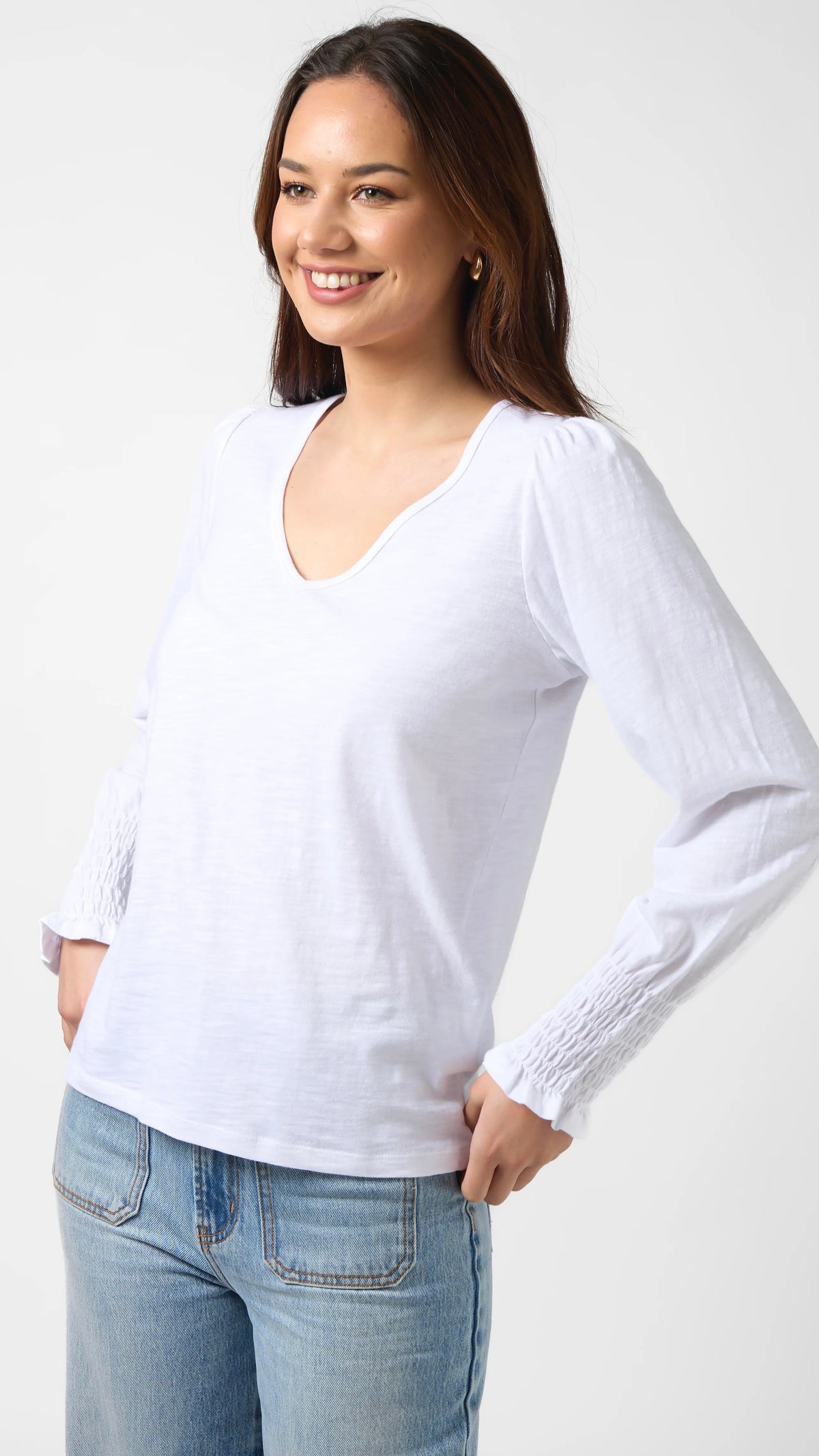 Maeve Top White