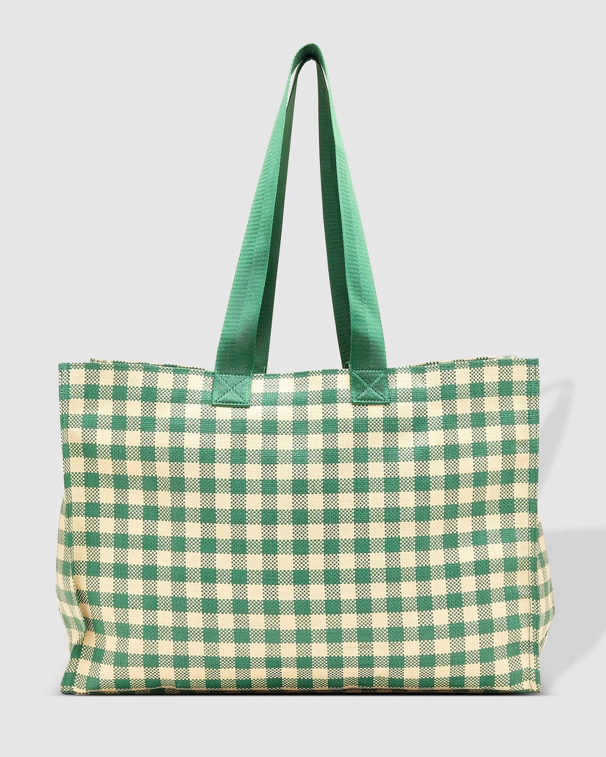 Simpson Shopper Bag Green Cream