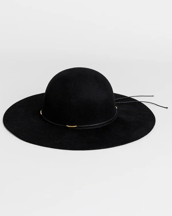 Mendosa Wool Hat Black