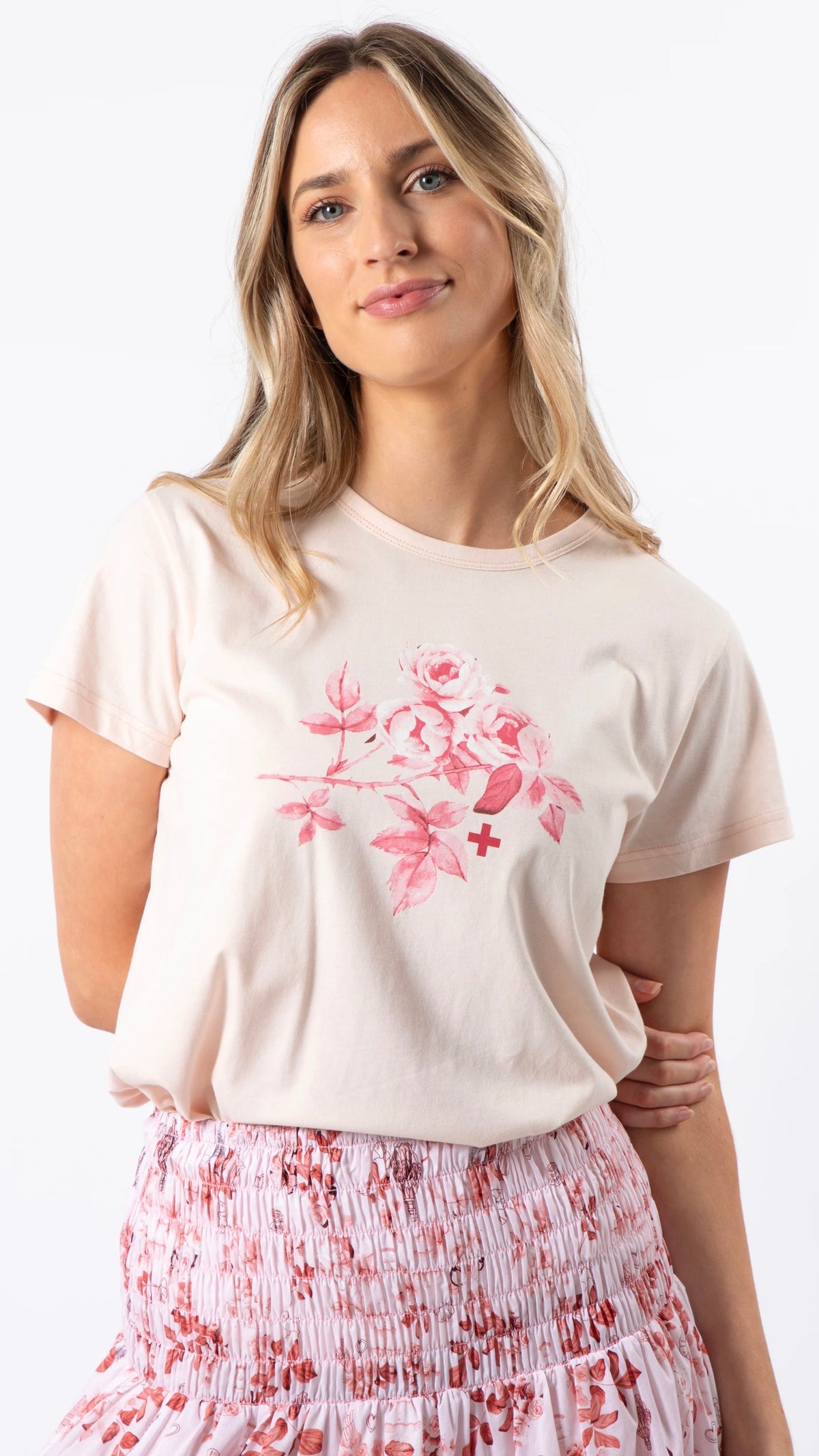 T Shirt Blush Jolie Ruby Rose