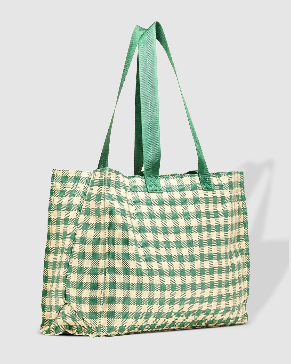 Simpson Shopper Bag Green Cream