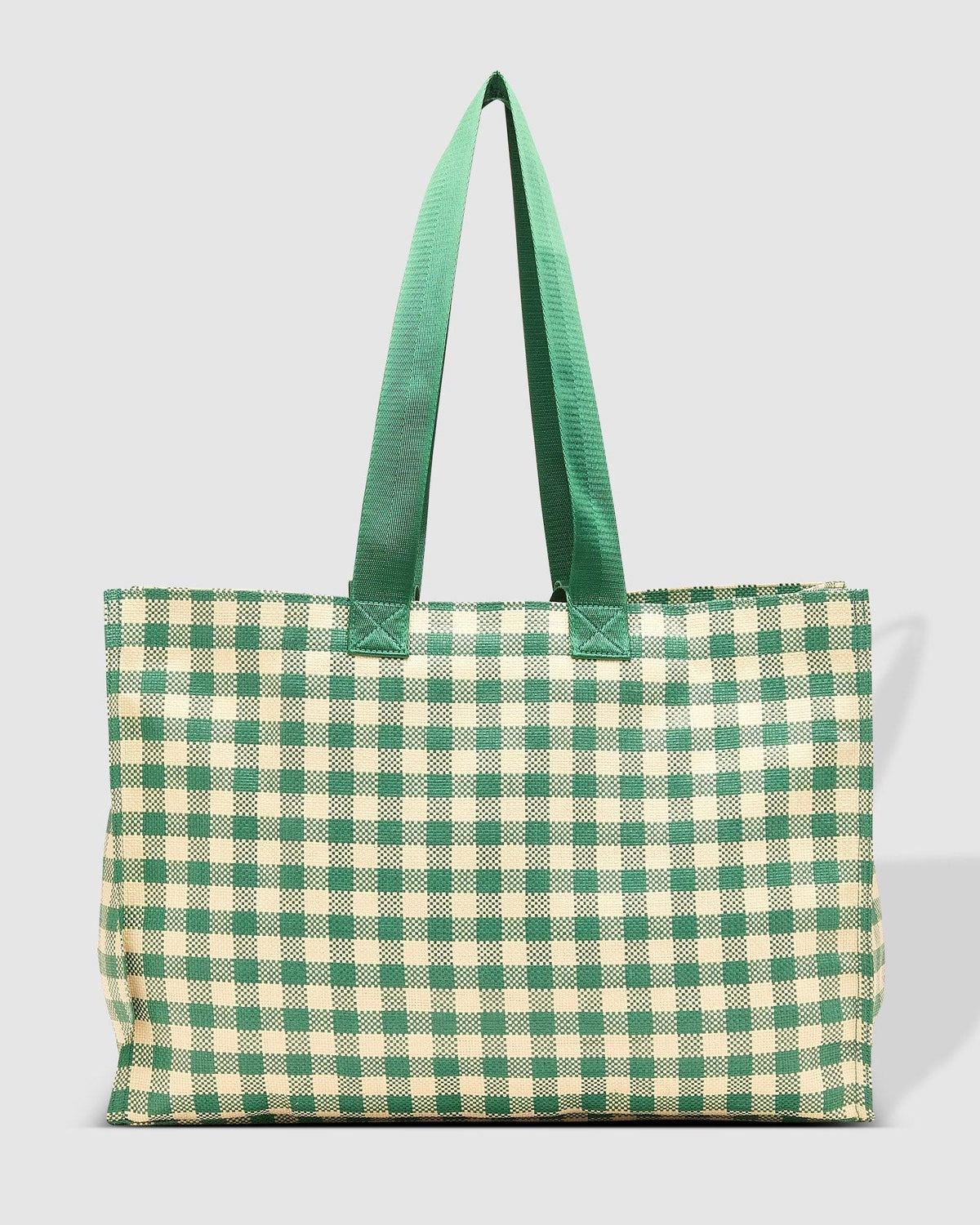 Simpson Shopper Bag Green Cream