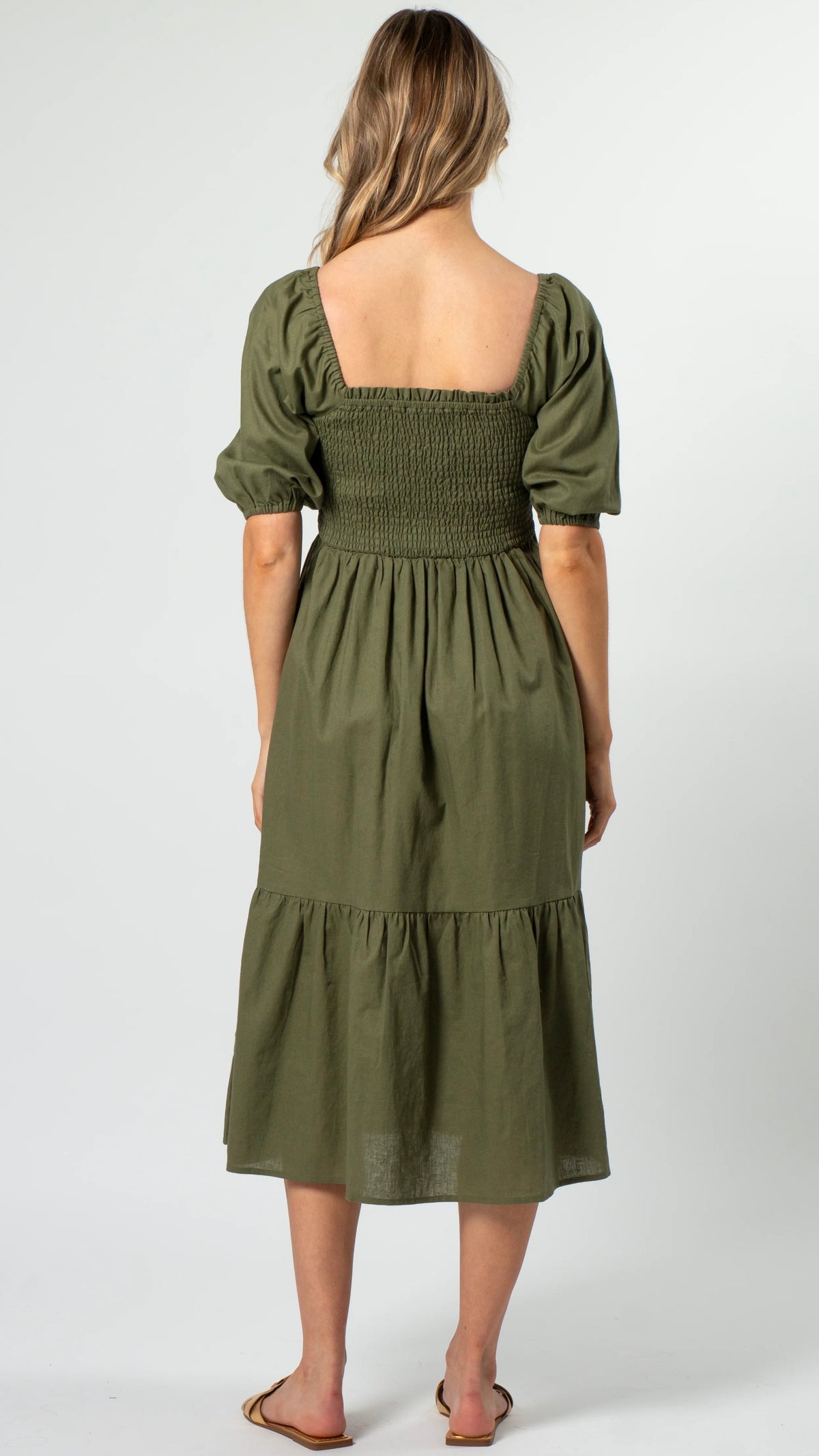 Mikki Dress Olive Grove