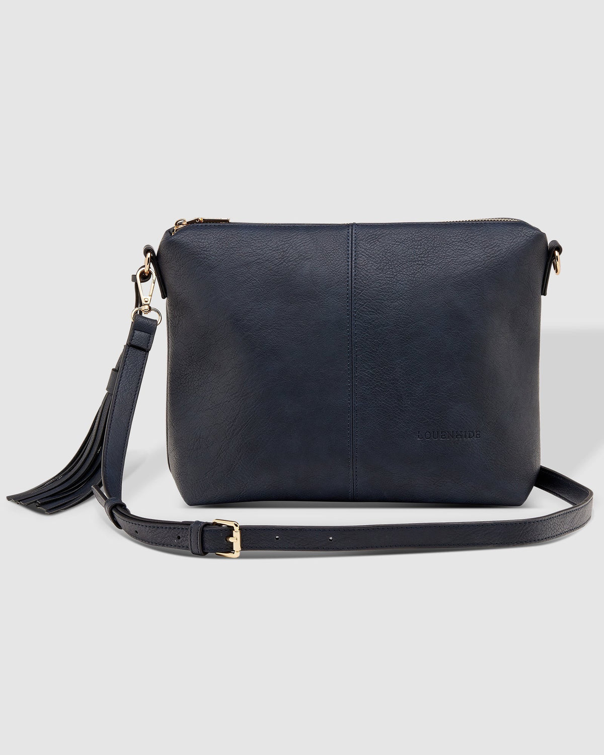 Daisy Stripe Crossbody Bag Navy