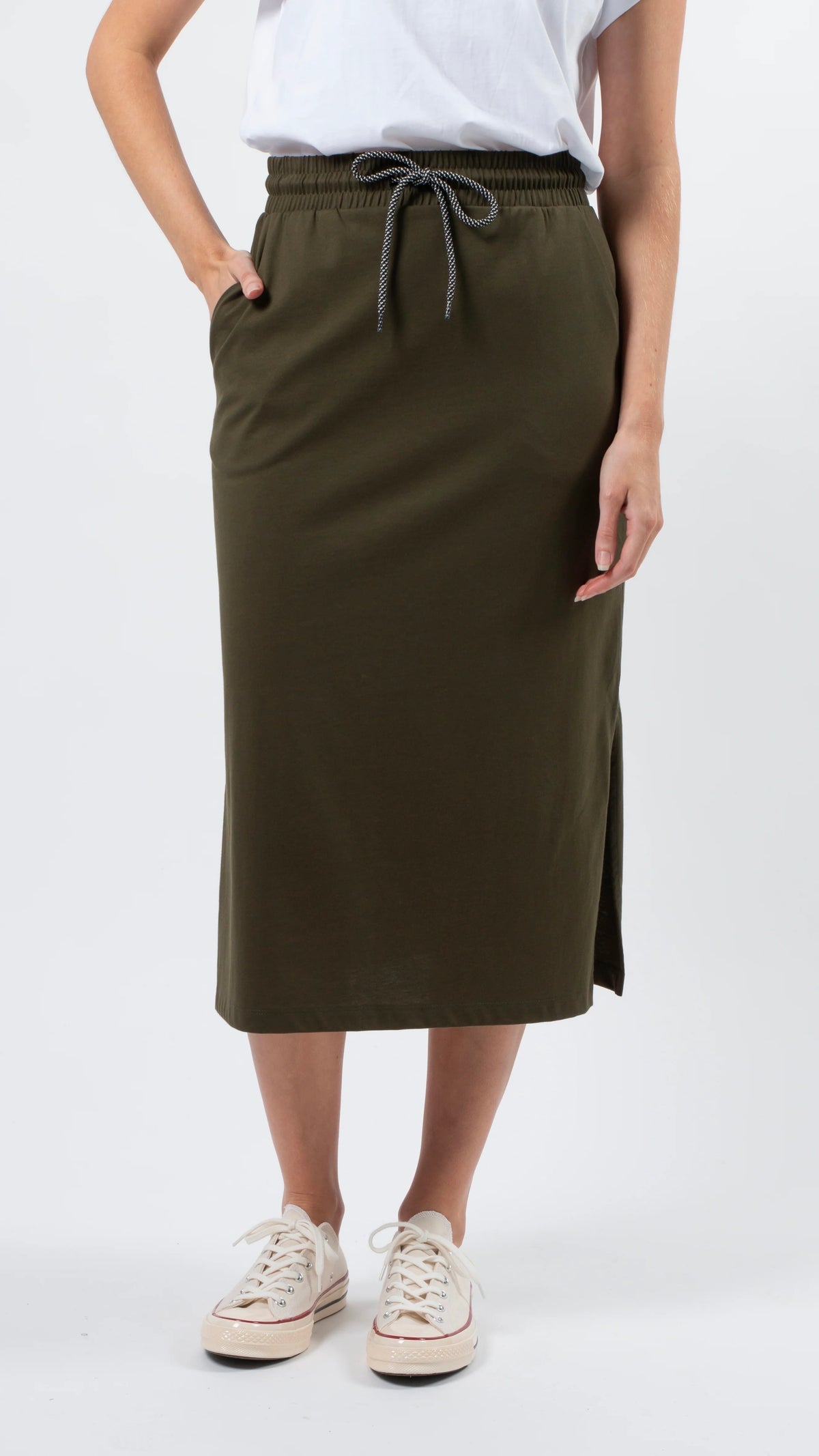 Stella Essentials skirt Khaki