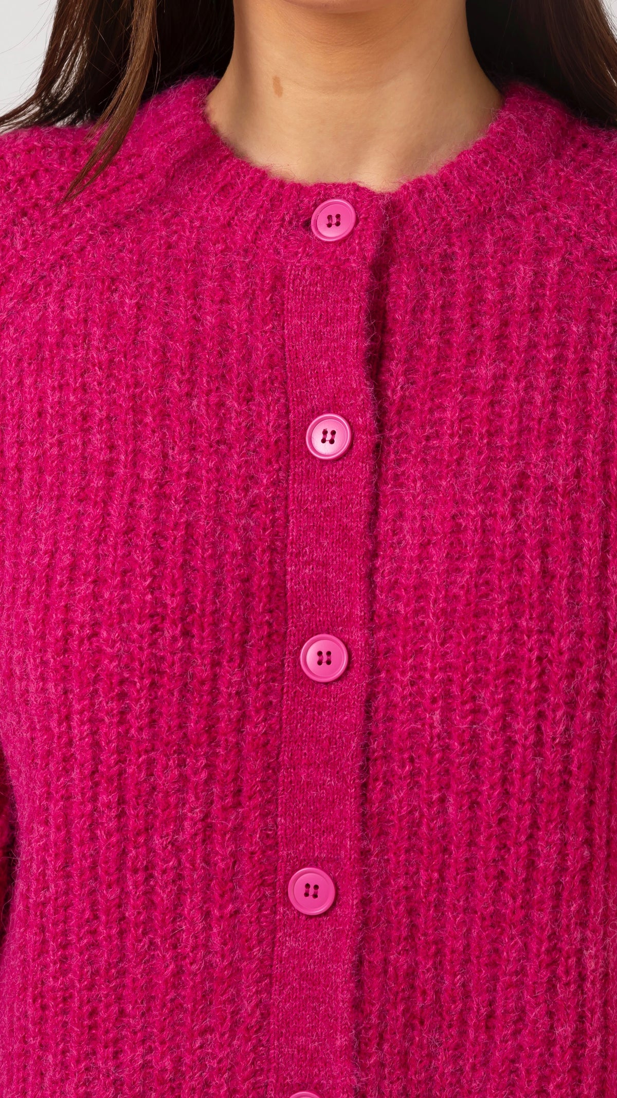 Corinne Cardigan Fuchsia