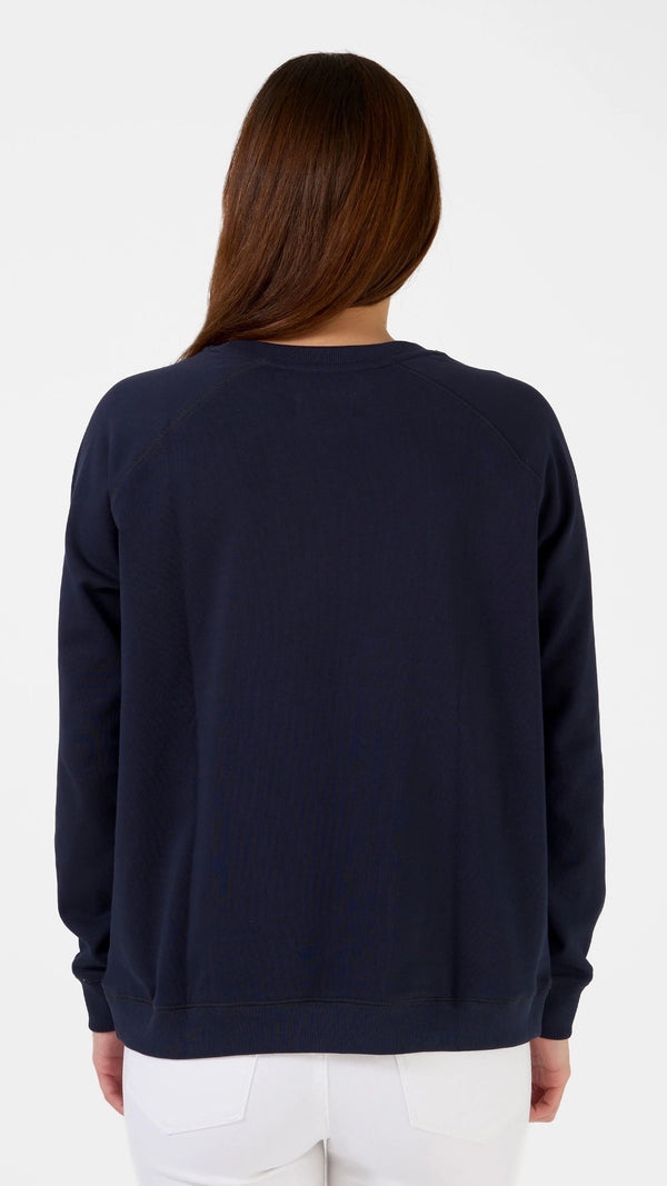 Classic Sweater Logo Navy