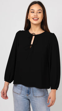 Sonnet Blouse Black