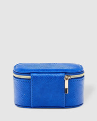 Olive Jewellery Box Lizard Denim