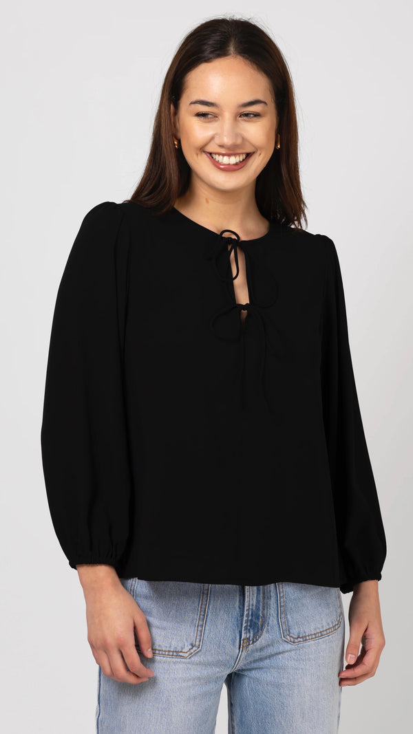 Sonnet Blouse Black