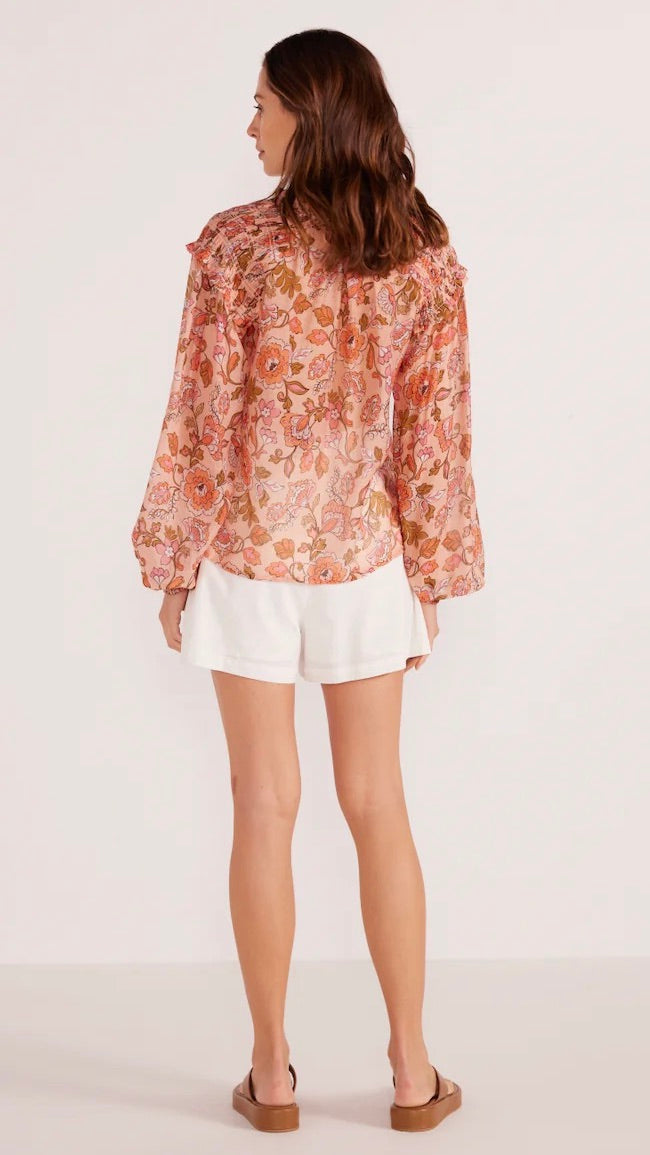 Amelia Long Sleeve Blouse Peaflo