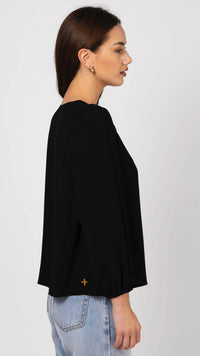 Sonnet Blouse Black