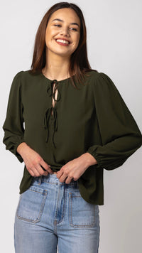 Sonnet Blouse Kahki