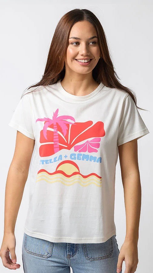 Ace Tee White Vacay