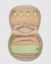 Rita Jewellery Case Pistachio