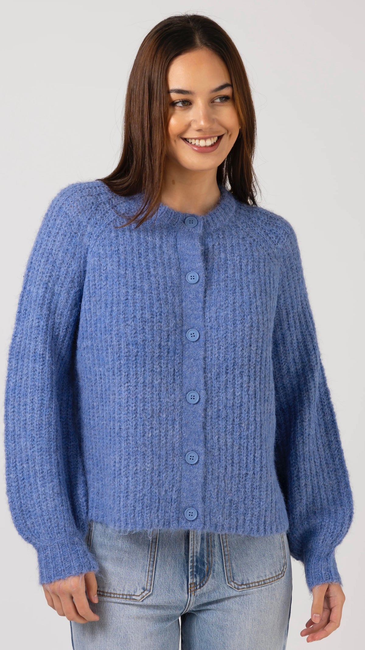 Corinne Cardigan Cornflower