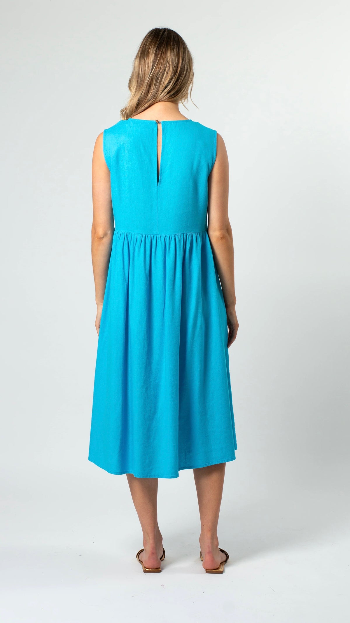 Kayleigh Dress Santorini Blues