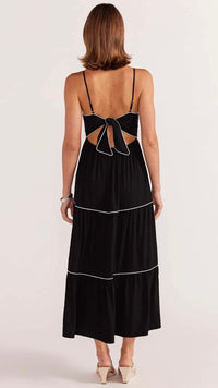 Alexe Tie Back Dress Black