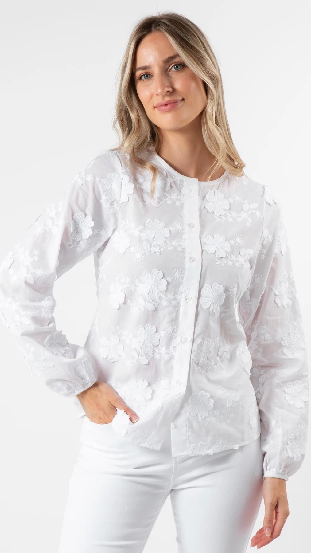 Frida Blouse White