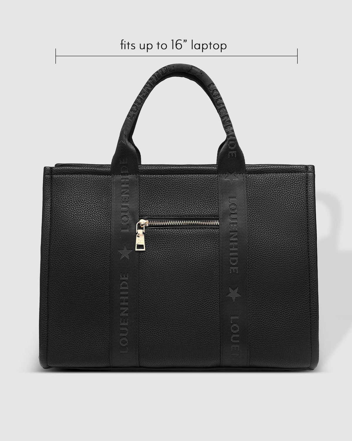 Manhattan Logo Tote Bag Black