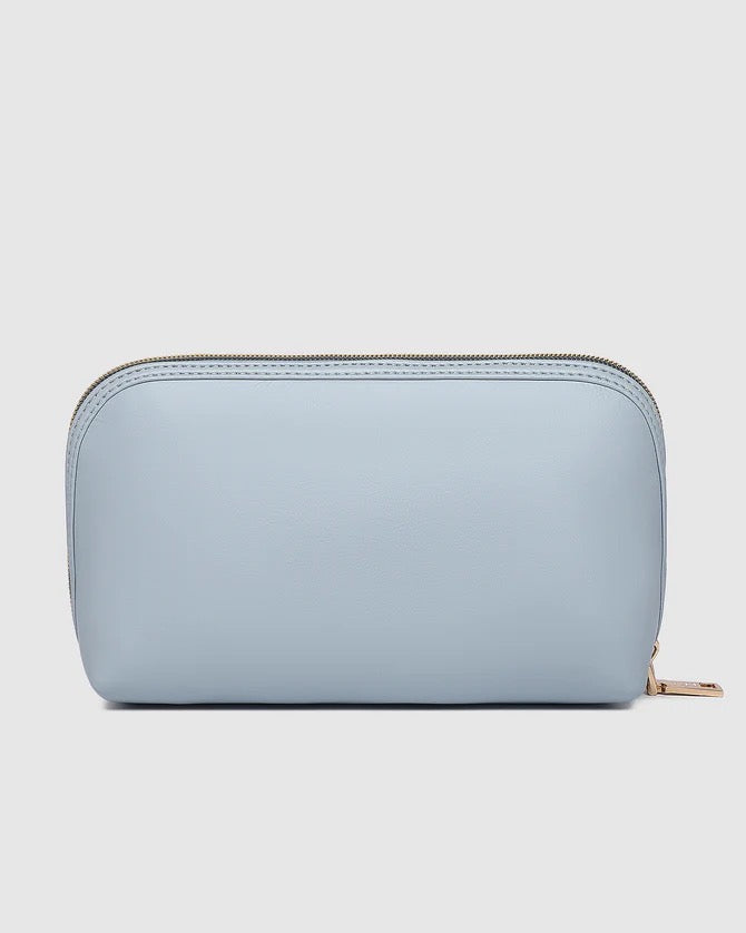 Greta Makeup Bag Dusty Blue