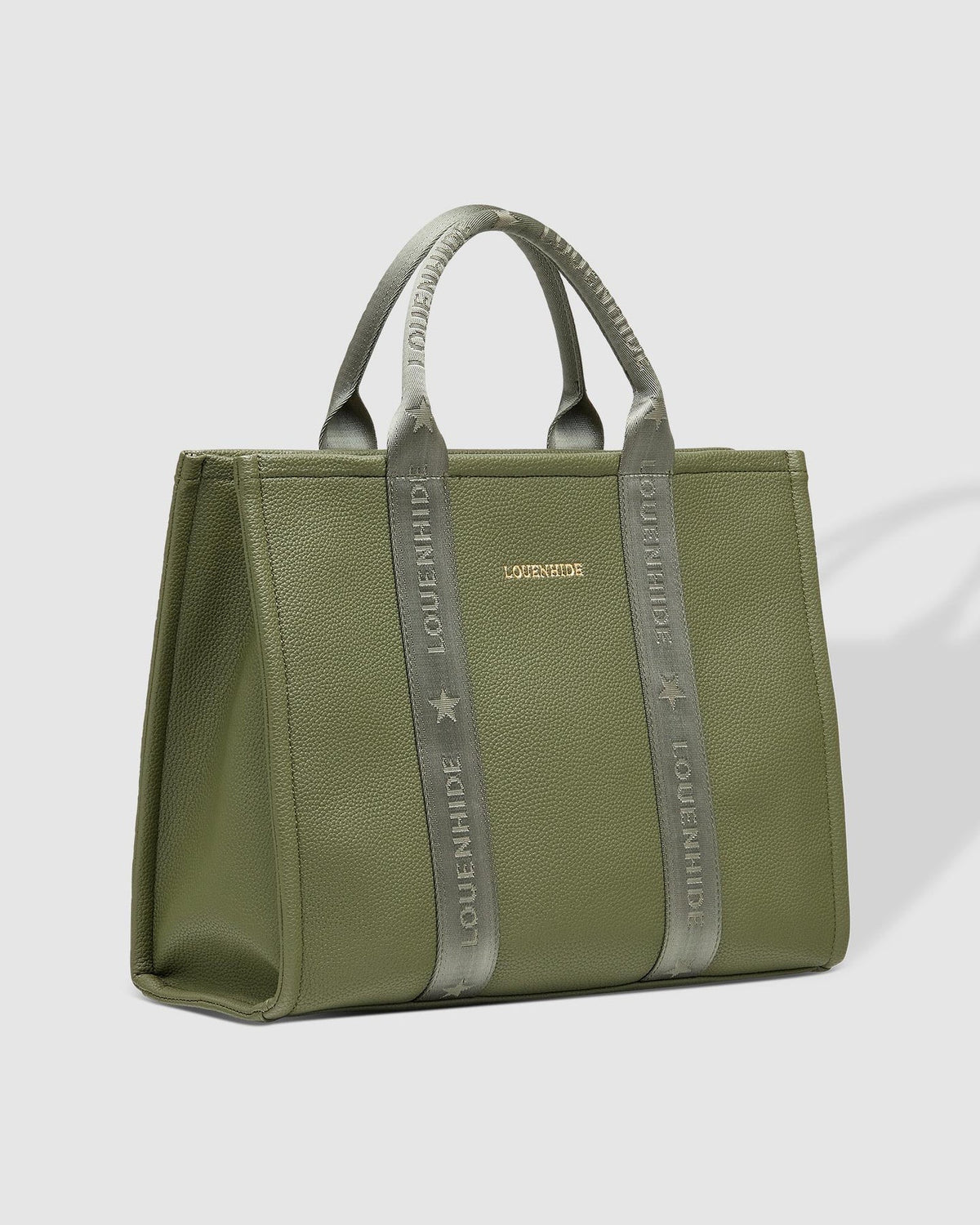 Manhattan Logo Tote Bag Khaki