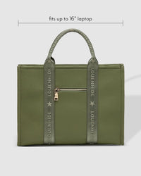 Manhattan Logo Tote Bag Khaki