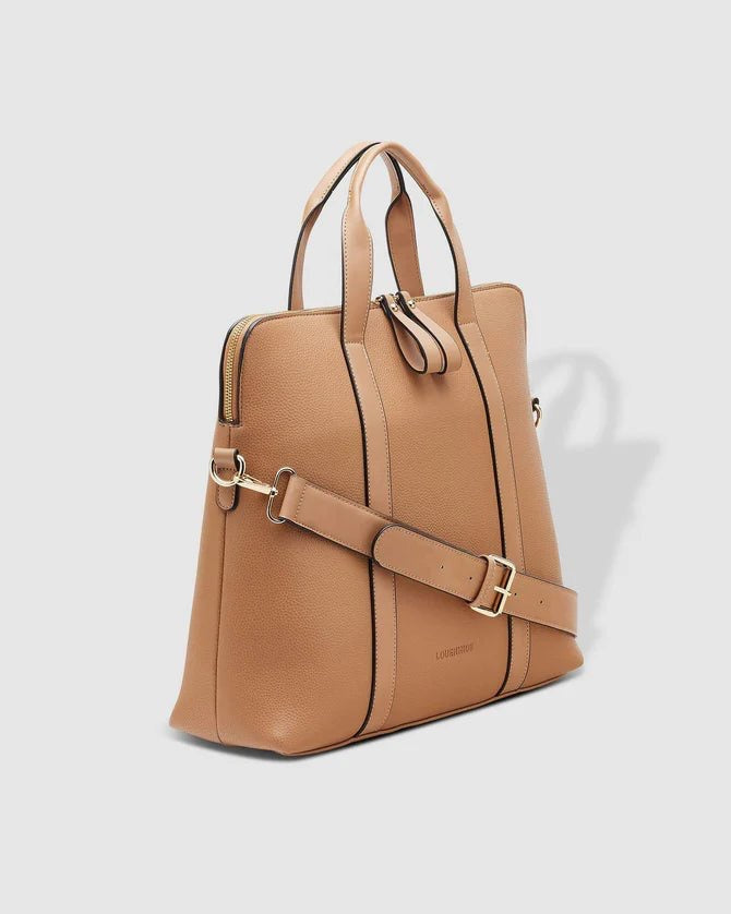 Rhodes Eddie Laptop Bag Latte Toffee